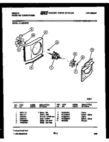 03 - Air Handling Parts parts for Frigidaire Air Conditioner AL08B4EVB from AppliancePartsPros.com