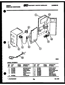 03 - Electrical Parts parts for Frigidaire Air Conditioner AK18E2NVA from AppliancePartsPros.com