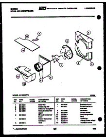 04 - Air Handling Parts parts for Frigidaire Air Conditioner AK18E2NVA from AppliancePartsPros.com