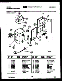 03 - Electrical Parts parts for Frigidaire Air Conditioner AK22E5RWA from AppliancePartsPros.com
