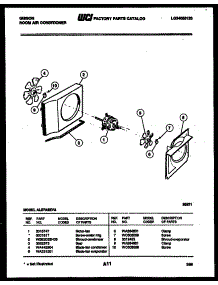 04 - Air Handling Parts parts for Frigidaire Air Conditioner AL07A6EVA from AppliancePartsPros.com