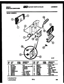04 - Electrical Parts parts for Frigidaire Air Conditioner AL08B4EVB from AppliancePartsPros.com