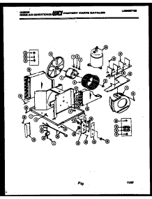 03 - Electrical And Air Handling Parts parts for Frigidaire Air Conditioner AL08C4ETBA from AppliancePartsPros.com
