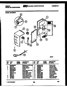 03 - Electrical Parts parts for Frigidaire Air Conditioner AM12C5EYA from AppliancePartsPros.com