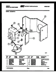 04 - Electrical Parts parts for Frigidaire Air Conditioner GAC064P7A1 from AppliancePartsPros.com
