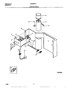 03 - Control Parts parts for Frigidaire Air Conditioner GAC083F7A1 from AppliancePartsPros.com
