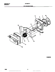 04 - Air Handling Parts parts for Frigidaire Air Conditioner GAC083F7A1 from AppliancePartsPros.com