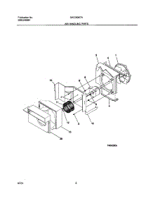 07 - Air Handling parts for Gibson Air Conditioner GAC083K7A1 from AppliancePartsPros.com