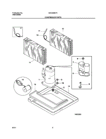 09 - System parts for Gibson Air Conditioner GAC083K7A1 from AppliancePartsPros.com