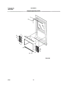 11 - Window Mounting parts for Gibson Air Conditioner GAC083K7A1 from AppliancePartsPros.com