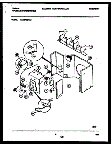 03 - Electrical Parts parts for Frigidaire Air Conditioner GAC078S7A1 from AppliancePartsPros.com
