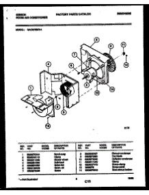 04 - Air Handling Parts parts for Frigidaire Air Conditioner GAC078S7A1 from AppliancePartsPros.com