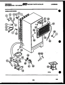 05 - System And Automatic Defrost Parts parts for Frigidaire Refrigerator GTN140WH3 from AppliancePartsPros.com