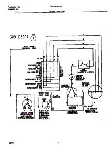 07 - Wiring  Diagram parts for Frigidaire Air Conditioner GAC082G7A8 from AppliancePartsPros.com