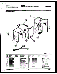 03 - Electrical Parts parts for Frigidaire Air Conditioner GAH11EP2A1 from AppliancePartsPros.com