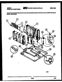 05 - System Parts parts for Frigidaire Air Conditioner GAH11EP2A1 from AppliancePartsPros.com