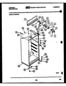 03 - Cabinet Parts parts for Frigidaire Refrigerator GTN155HH2 from AppliancePartsPros.com
