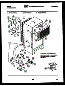 05 - System And Automatic Defrost Parts parts for Frigidaire Refrigerator RD19F3WT3A from AppliancePartsPros.com