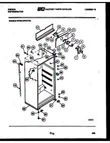03 - Cabinet Parts parts for Frigidaire Refrigerator RD19F8WT3C from AppliancePartsPros.com