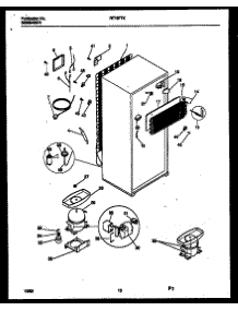 06 - System And Automatic Defrost Parts parts for Frigidaire Refrigerator RT19F7WX3D from AppliancePartsPros.com