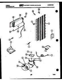 05 - System And Automatic Defrost Parts parts for Frigidaire Refrigerator RT19F7WU3A from AppliancePartsPros.com