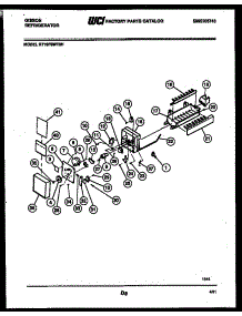 06 - Ice Maker Parts parts for Frigidaire Refrigerator RT19F8WT3H from AppliancePartsPros.com