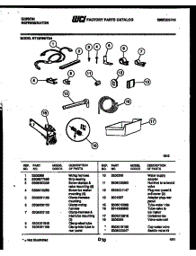 07 - Ice Maker Installation Parts parts for Frigidaire Refrigerator RT19F8WT3H from AppliancePartsPros.com