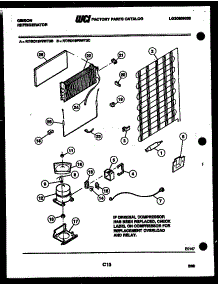 05 - System And Automatic Defrost Parts parts for Frigidaire Refrigerator RT19F9WT3B from AppliancePartsPros.com