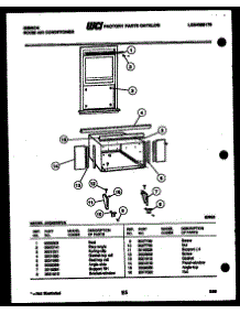 06 - Cabinet And Installation Parts parts for Frigidaire Air Conditioner AK24E6RVA from AppliancePartsPros.com