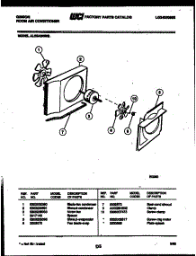 04 - Air Handling Parts parts for Frigidaire Air Conditioner AL05A2RWG from AppliancePartsPros.com