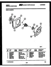 04 - Air Handling Parts parts for Frigidaire Air Conditioner AL05A6EYA from AppliancePartsPros.com
