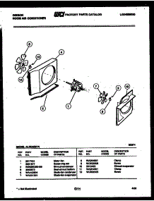 04 - Air Handling Parts parts for Frigidaire Air Conditioner AL05A6EVA from AppliancePartsPros.com