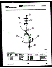 05 - Compressor Parts parts for Frigidaire Air Conditioner AL05A6EVA from AppliancePartsPros.com
