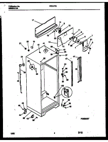 03 - Cabinet Parts parts for Frigidaire Refrigerator RT21F7DX3E from AppliancePartsPros.com
