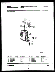 05 - Compressor Parts parts for Frigidaire Air Conditioner AL06A5EYA from AppliancePartsPros.com
