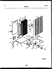 08 - System And Automatic Defrost Parts parts for Frigidaire Refrigerator RS22F5YX1C from AppliancePartsPros.com