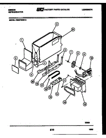 08 - Ice Dispenser parts for Frigidaire Refrigerator RS22F9WS1H from AppliancePartsPros.com