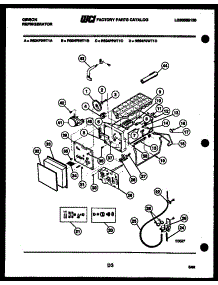 09 - Ice Maker Parts parts for Frigidaire Refrigerator RS24F9WT1B from AppliancePartsPros.com