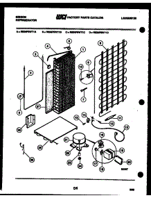10 - System And Automatic Defrost Parts parts for Frigidaire Refrigerator RS24F9WT1B from AppliancePartsPros.com