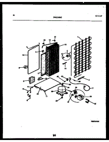 09 - System And Automatic Defrost Parts parts for Frigidaire Refrigerator RS24F9DX1C from AppliancePartsPros.com