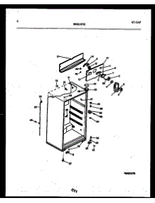04 - Cabinet Parts parts for Frigidaire Refrigerator RT17F5DX4B from AppliancePartsPros.com