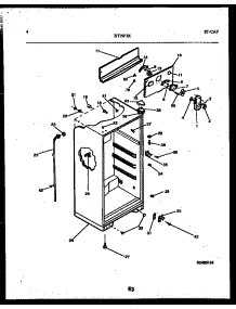 03 - Cabinet Parts parts for Frigidaire Refrigerator RT19F3YX3A from AppliancePartsPros.com