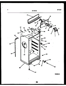 04 - Cabinet Parts parts for Frigidaire Refrigerator RT19F3YX3A from AppliancePartsPros.com