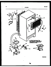 07 - System And Automatic Defrost Parts parts for Frigidaire Refrigerator RT19F5YX3A from AppliancePartsPros.com