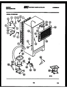 05 - System And Automatic Defrost Parts parts for Frigidaire Refrigerator RT19F3WU3B from AppliancePartsPros.com