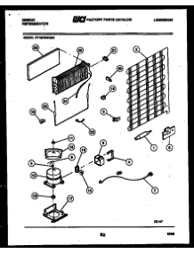 05 - System And Automatic Defrost Parts parts for Frigidaire Refrigerator RT19F6WU3A from AppliancePartsPros.com