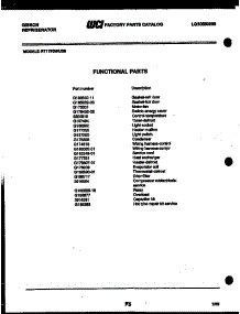 06 - Ice Maker And Installation Parts parts for Frigidaire Refrigerator RT19F8WU3A from AppliancePartsPros.com