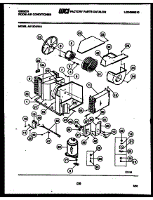 03 - Electrical And Air Handling Parts parts for Frigidaire Air Conditioner AK13C5RVA from AppliancePartsPros.com