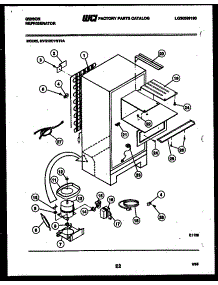 04 - System And Automatic Defrost Parts parts for Frigidaire Refrigerator RVG12C1WT2A from AppliancePartsPros.com