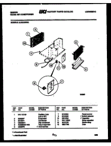 03 - Electrical Parts parts for Frigidaire Air Conditioner AL05A2RWA from AppliancePartsPros.com